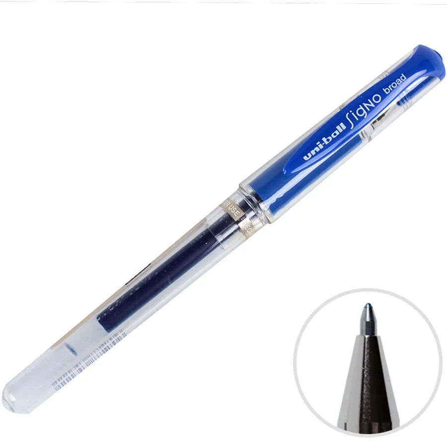 Uniball Signo İmza Kalemi Mavi UM-153